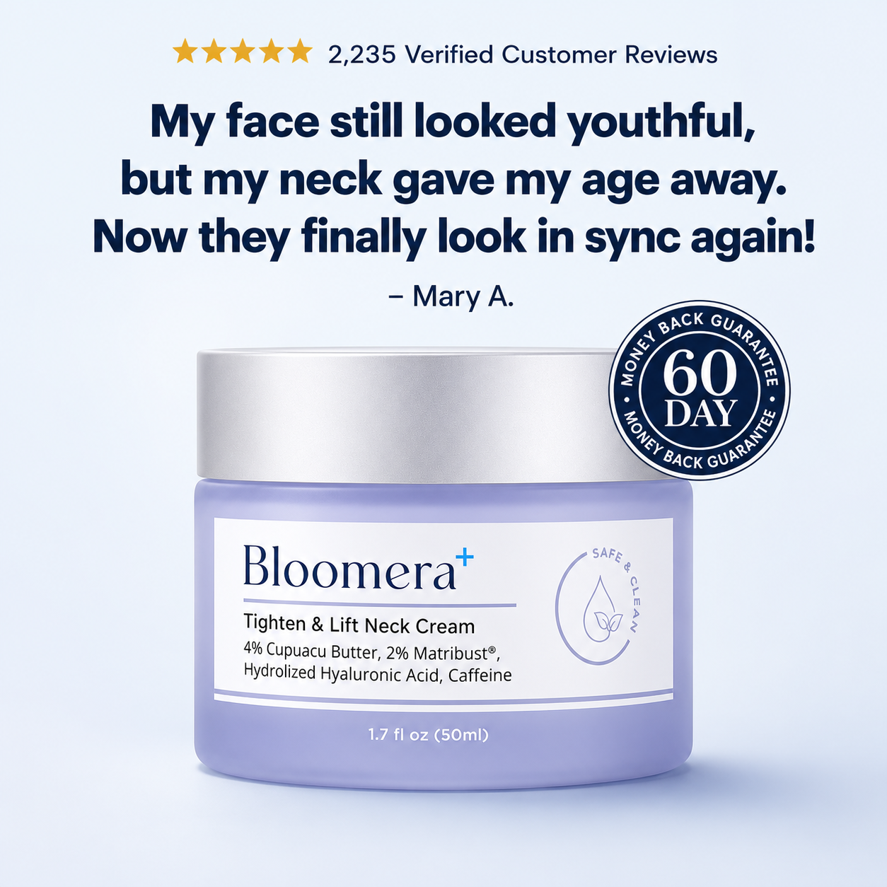Bloomera NeckTighten Technology®